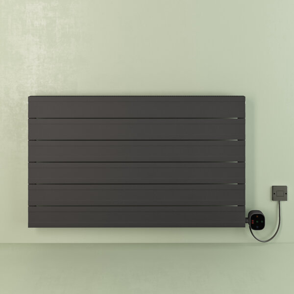 ANONNA Elektrikli Radyatör G:100 Cm Y:60,3 Cm EHT-DC Elektronik Termostat Antrasit - DRAD