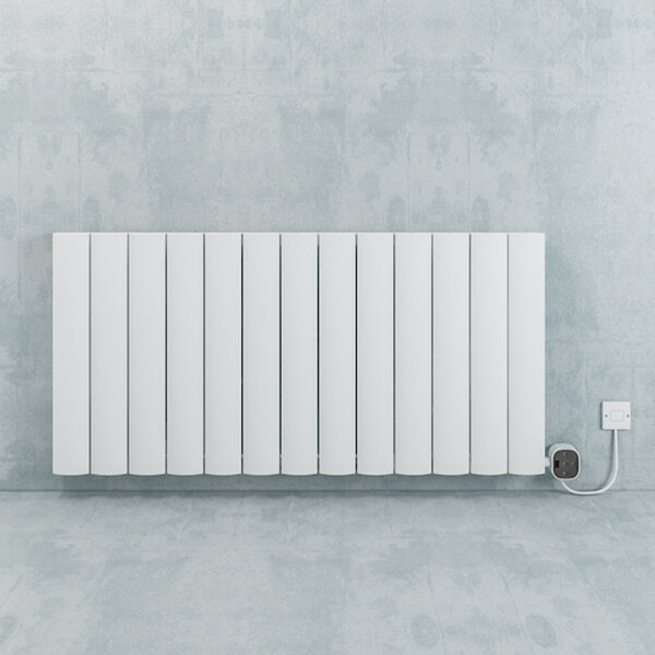 CALLUNA Elektrikli Radyatör G:123 Cm Y:60 Cm EHT-DC Elektronik Termostat Beyaz - DRAD