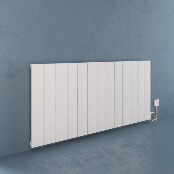 Draba Elektrikli Radyatör G:123 Cm Y:60 Cm EHT-AC Elektronik Termostat Beyaz - 3