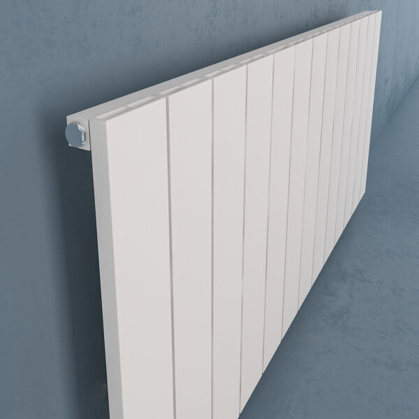 Draba Elektrikli Radyatör G:123 Cm Y:60 Cm EHT-AC Elektronik Termostat Beyaz - 4