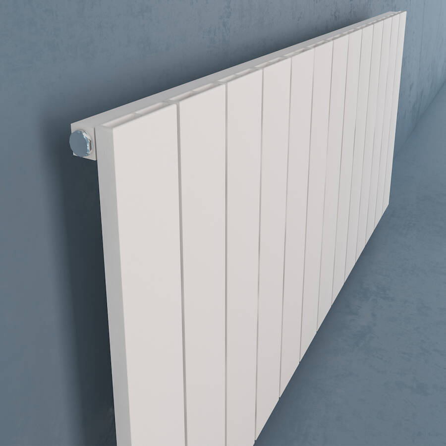 Draba Elektrikli Radyatör G:123 Cm Y:60 Cm EHT-AC Elektronik Termostat Beyaz - 4