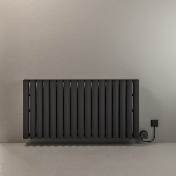 ULMUS Elektrikli Radyatör G:185 Cm Y:60 Cm EHT-AC Elektronik Termostat Antrasit - DRAD
