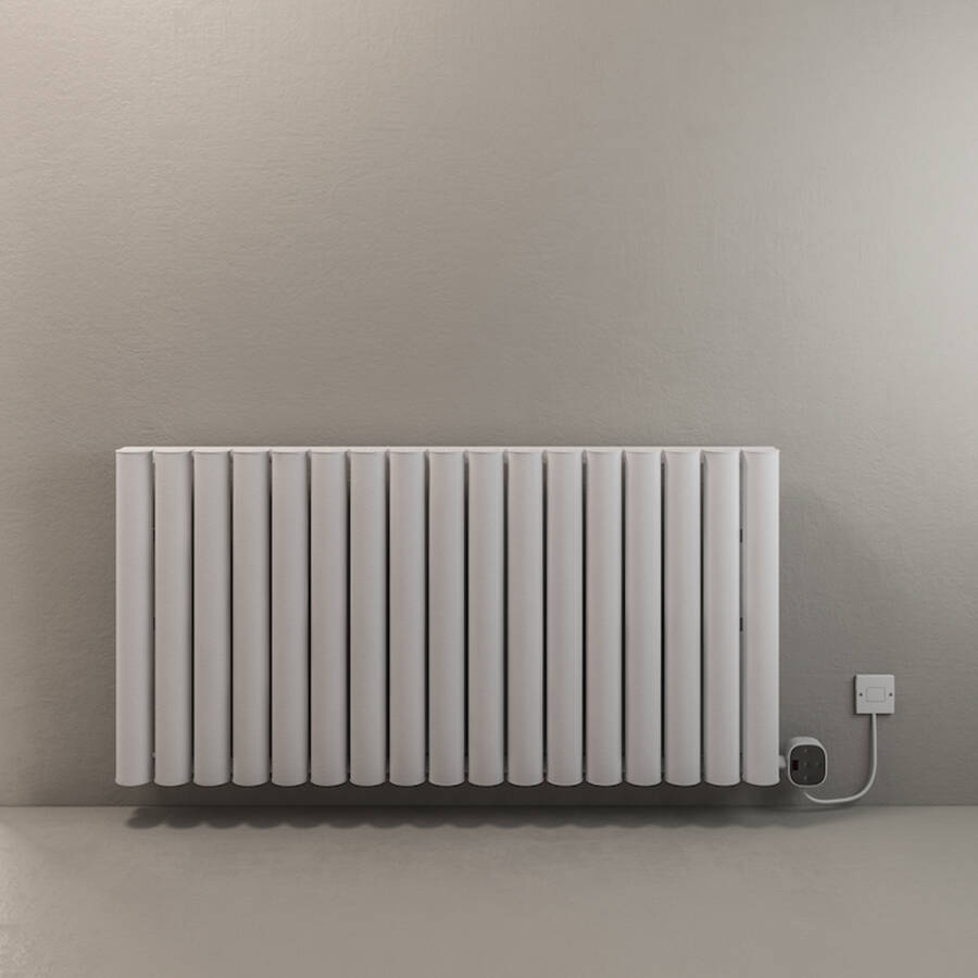 ULMUS Elektrikli Radyatör G:185 Cm Y:60 Cm EHT-DC Elektronik Termostat Beyaz - 1